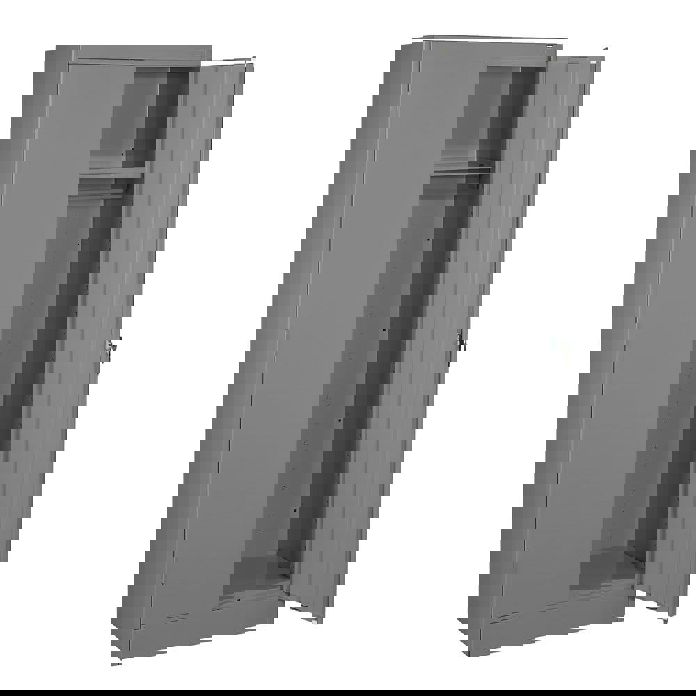 2 Shelf Wardrobe Storage Cabinet